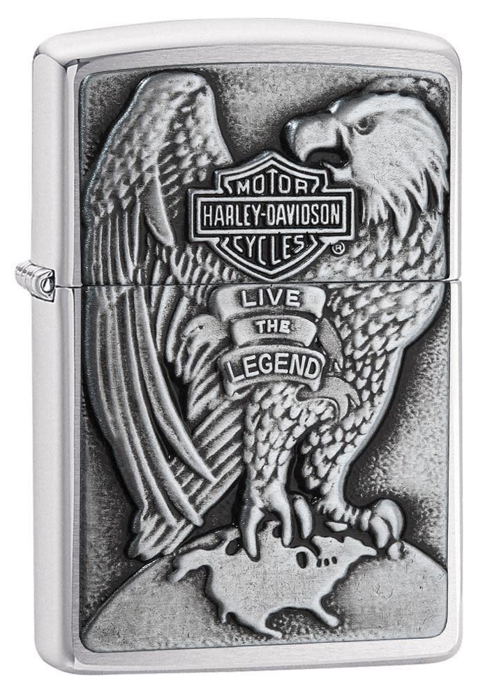 Harley Davidson Eagle Zippo Pocket Lighter